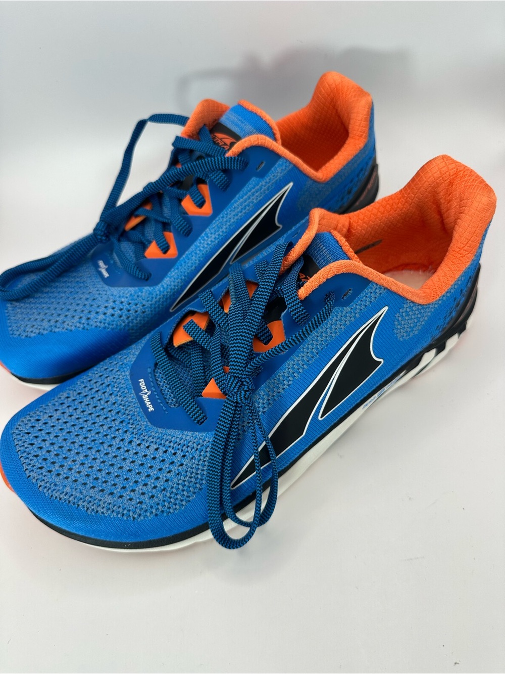 Altra Torin 4.0 Men's Plush Sneakers Blue/ Orange Size 10.5 Without templates.
